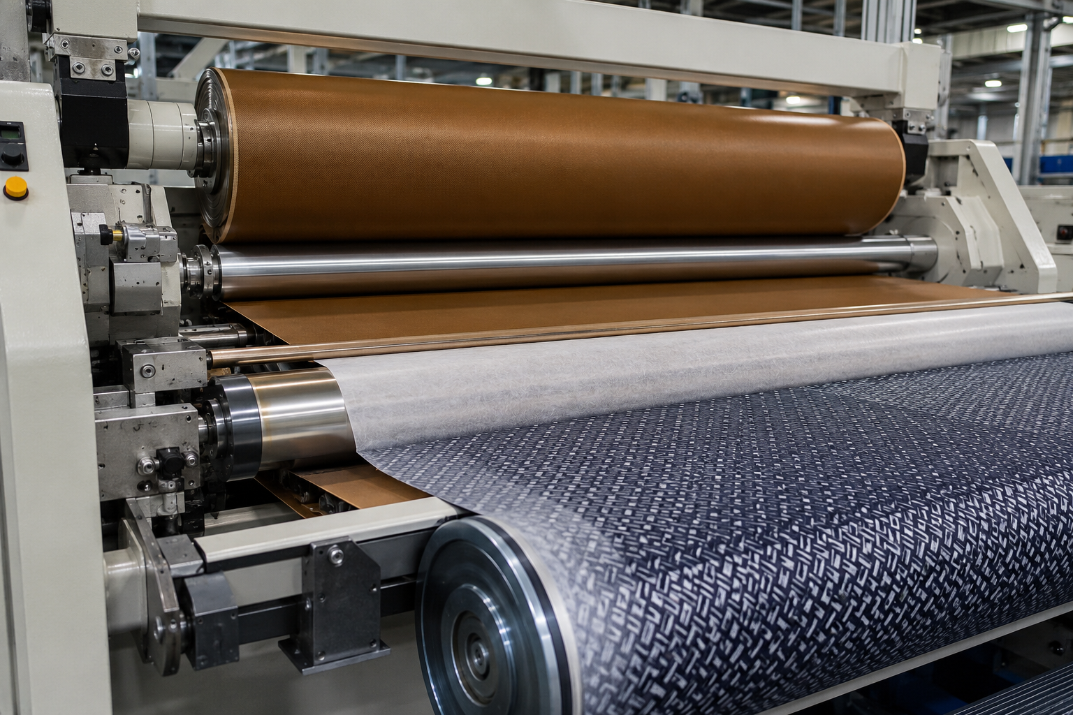 Lamination and heat transfer press